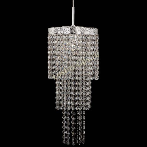 Люстра Милан №1 каскад на тросе в Симферополе Гусь Хрустальный