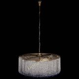 Люстра Милан капель №10 под бронзу синяя с подвесом в Симферополе