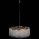 Люстра Милан капель №10 под бронзу синяя с подвесом в Симферополе