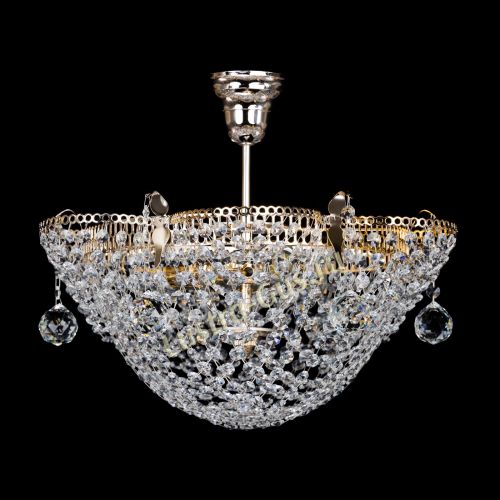 Люстра Нарцисс с подвесом в Симферополе Гусь Хрустальный