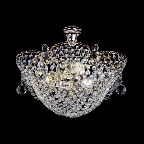 Люстра Нарцисс с подвесом в Симферополе Гусь Хрустальный