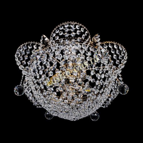 Люстра Нарцисс с подвесом в Симферополе Гусь Хрустальный