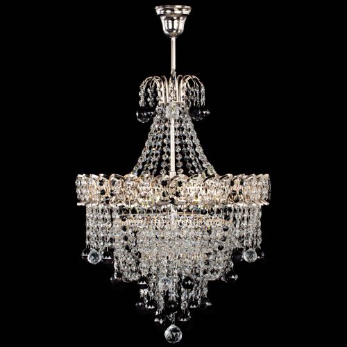 Люстра Натали Софья черная в Симферополе Гусь Хрустальный