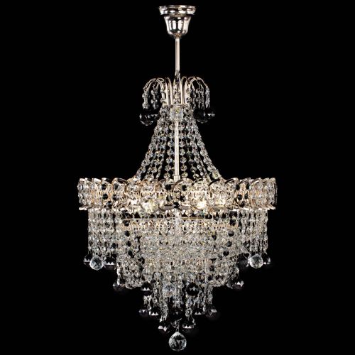 Люстра Натали Софья черная в Симферополе Гусь Хрустальный