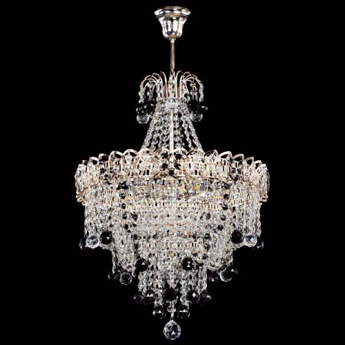 Люстра Натали Софья черная в Симферополе Гусь Хрустальный