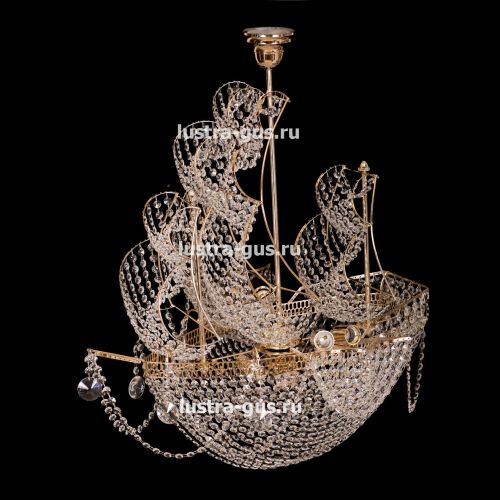 Люстра Черная Жемчужина в Симферополе Гусь Хрустальный