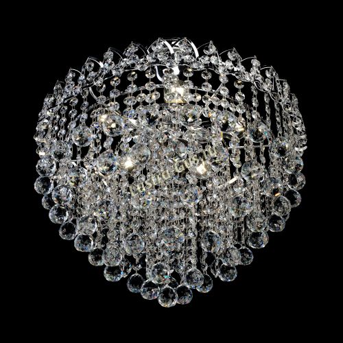 Люстра Капель Лепесток Шар  30мм с подвесом в Симферополе Гусь Хрустальный