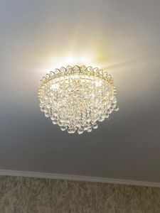 Люстра Капель Лепесток Шар  30мм с подвесом в Симферополе отзыв и фото покупателя