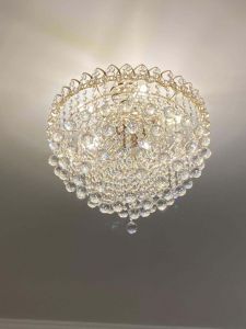 Люстра Капель Лепесток Шар  30мм с подвесом в Симферополе отзыв и фото покупателя