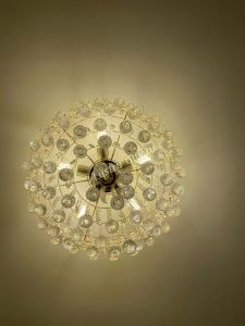 Люстра Капель Лепесток Шар  30мм с подвесом в Симферополе отзыв и фото покупателя