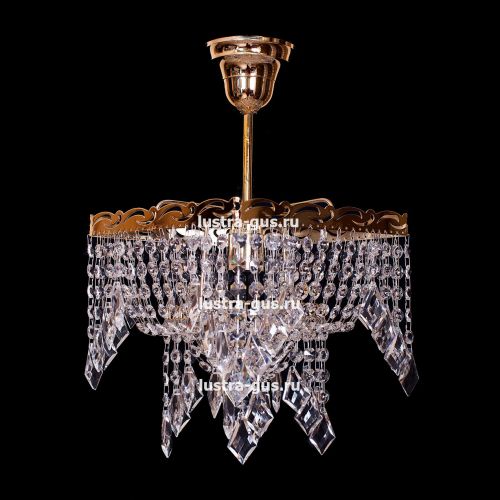 Люстра Квадрат Перо подвесная в Симферополе Гусь Хрустальный