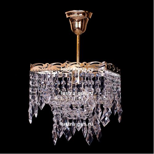 Люстра Квадрат Перо подвесная в Симферополе Гусь Хрустальный