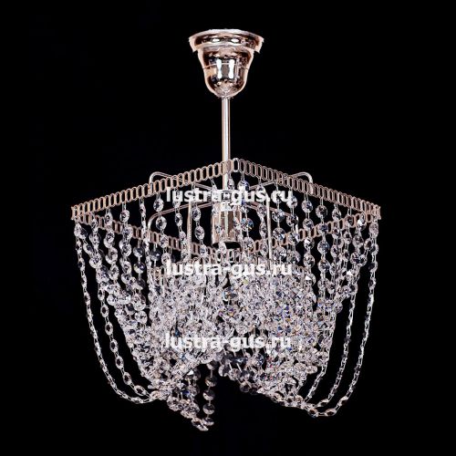 Люстра Квадрат Василиса с подвесом в Симферополе Гусь Хрустальный