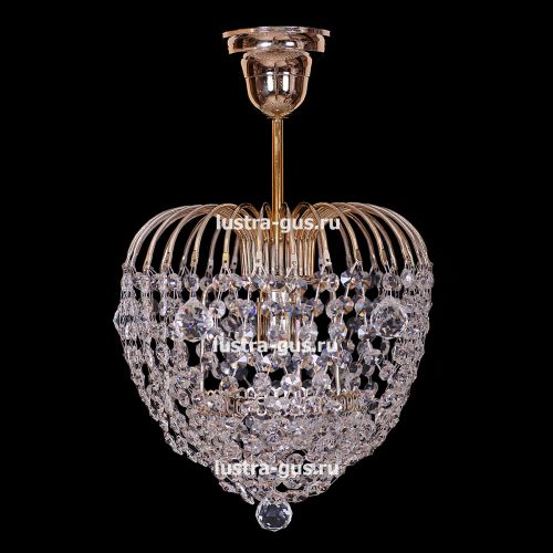 Люстра Малинка шар в Симферополе Гусь Хрустальный