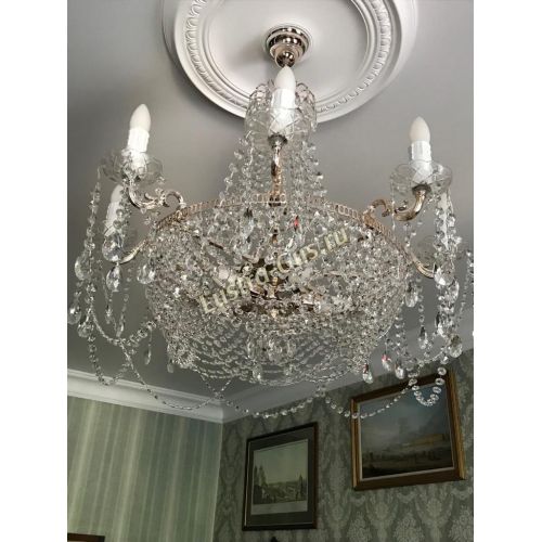 Люстра Елизавета №13 в Симферополе Гусь Хрустальный