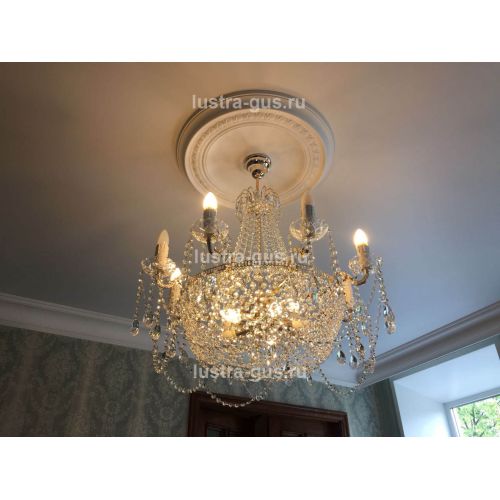 Люстра Елизавета №13 в Симферополе Гусь Хрустальный