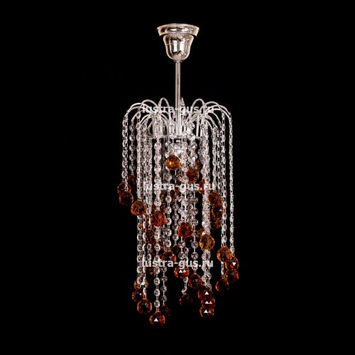 Люстра Зима №1 цветная в Симферополе Гусь Хрустальный