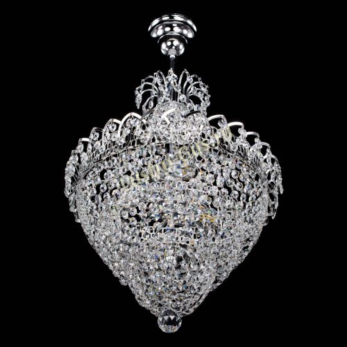 Люстра Ника Лепестки малая - 3 лампы в Симферополе Гусь Хрустальный