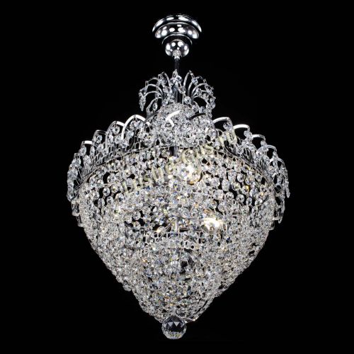 Люстра Ника Лепестки малая - 3 лампы в Симферополе Гусь Хрустальный