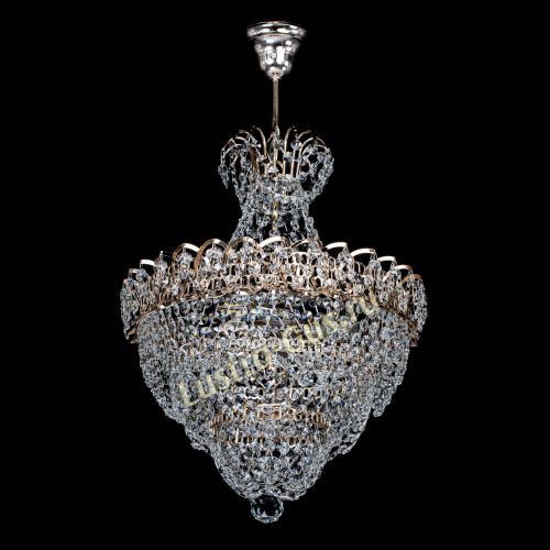 Люстра Ника Лепестки малая - 3 лампы в Симферополе Гусь Хрустальный