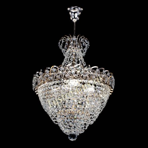 Люстра Ника Лепестки малая - 3 лампы в Симферополе Гусь Хрустальный