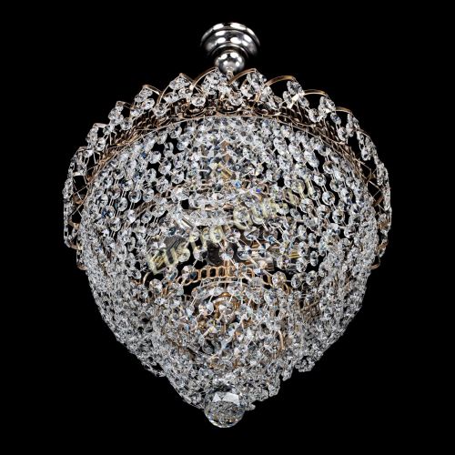 Люстра Ника Лепестки малая - 3 лампы в Симферополе Гусь Хрустальный