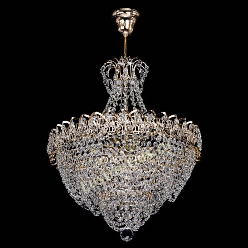 Люстра Ника Лепестки малая в Симферополе Гусь Хрустальный