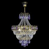 Люстра Ника подвесная Фиолетовая под бронзу в Симферополе