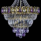 Люстра Ника подвесная Фиолетовая под бронзу в Симферополе