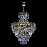 Люстра Ника подвесная Фиолетовая под бронзу в Симферополе