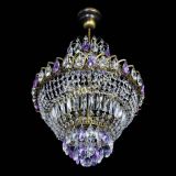 Люстра Ника подвесная Фиолетовая под бронзу в Симферополе