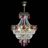 Люстра Ника подвесная Красная под бронзу в Симферополе