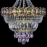 Люстра Ника подвесная Розовая под бронзу в Симферополе