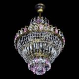 Люстра Ника подвесная Розовая под бронзу в Симферополе