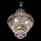 Люстра Ника подвесная Розовая под бронзу в Симферополе