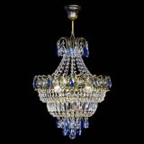 Люстра Ника подвесная Синяя под бронзу в Симферополе