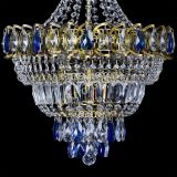 Люстра Ника подвесная Синяя под бронзу в Симферополе