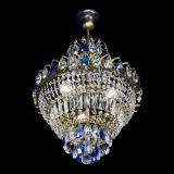 Люстра Ника подвесная Синяя под бронзу в Симферополе