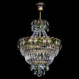 Люстра Ника подвесная Зеленая под бронзу в Симферополе