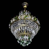 Люстра Ника подвесная Зеленая под бронзу в Симферополе