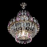 Люстра Ника 1 лампа розовая в Симферополе