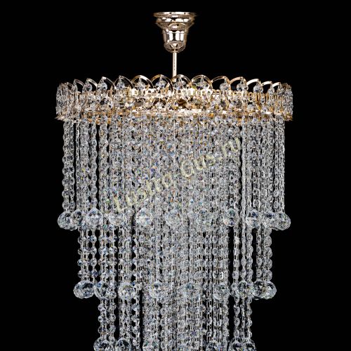 Люстра Октава длинная с подвесом в Симферополе Гусь Хрустальный