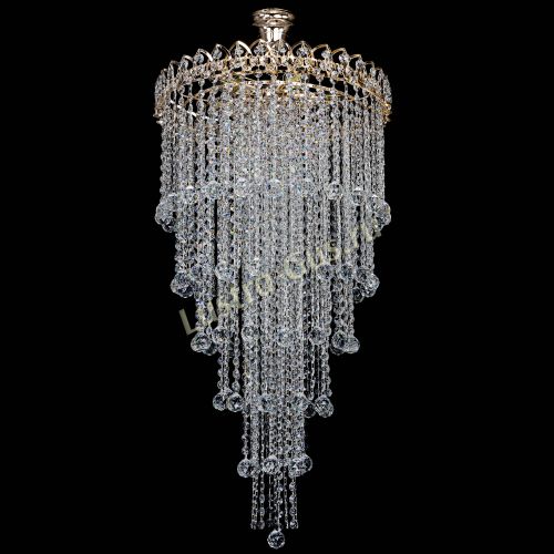 Люстра Октава длинная с подвесом в Симферополе Гусь Хрустальный