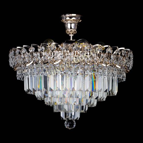 Люстра Октава Элегант с подвесом в Симферополе Гусь Хрустальный