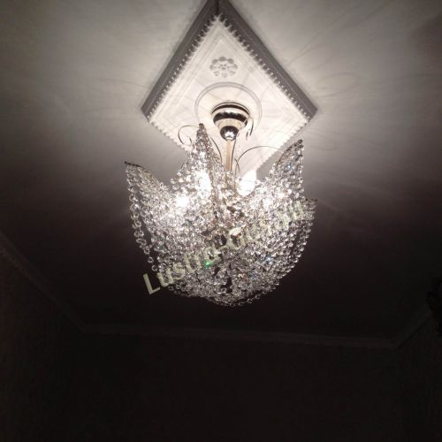 Люстра Орхидея №3 чайная в Симферополе Гусь Хрустальный