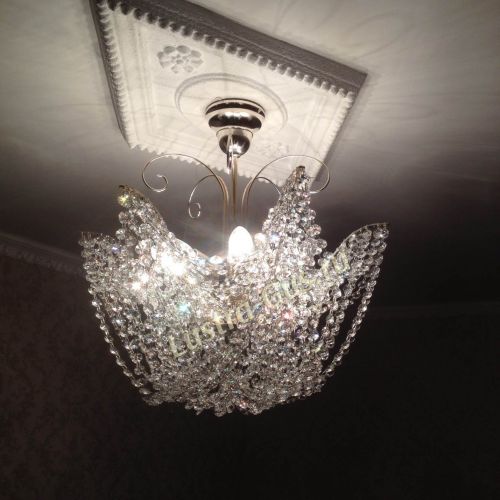 Люстра Орхидея №3 чайная в Симферополе Гусь Хрустальный