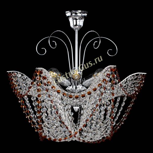 Люстра Орхидея №3 чайная в Симферополе Гусь Хрустальный