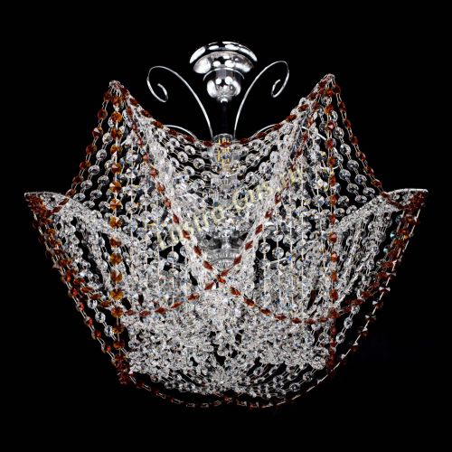 Люстра Орхидея №3 чайная в Симферополе Гусь Хрустальный