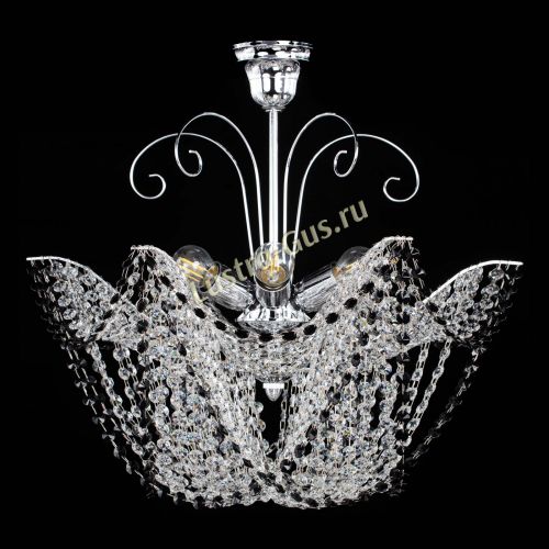 Люстра Орхидея №3 черная в Симферополе Гусь Хрустальный