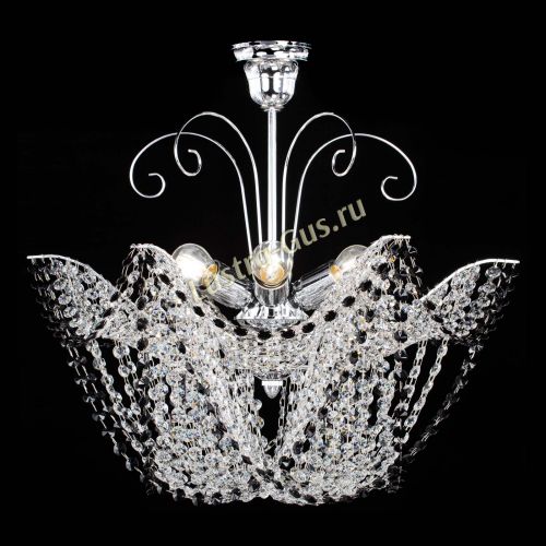 Люстра Орхидея №3 черная в Симферополе Гусь Хрустальный